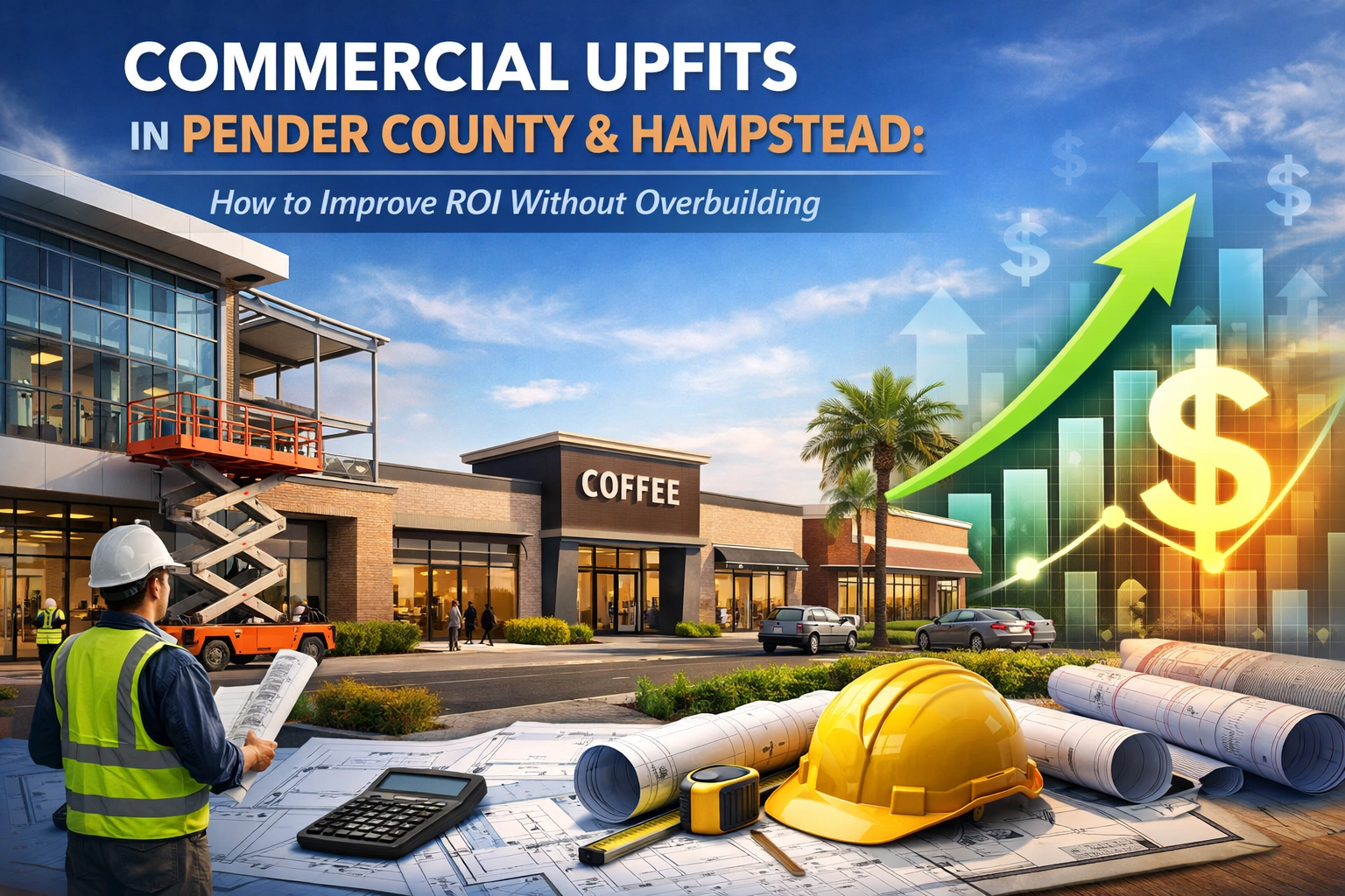 Commercial Upfits in Pender County & Hampstead: How to Improve ROI Without Overbuilding