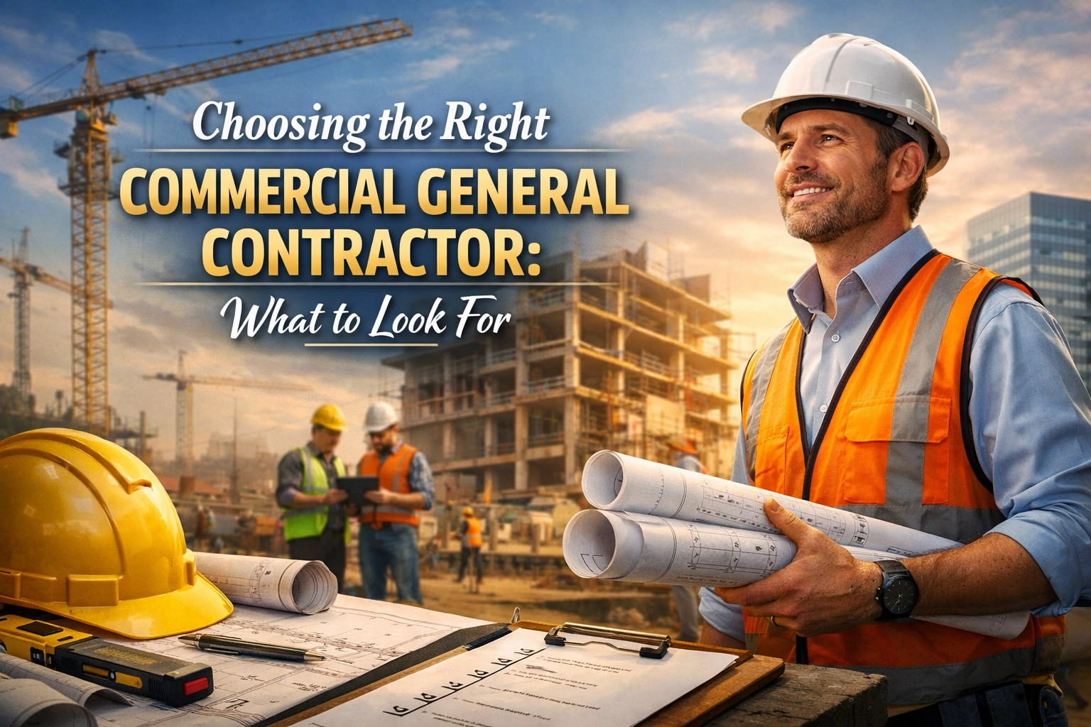 Choosing the Right Commercial General Contractor: What to Look For