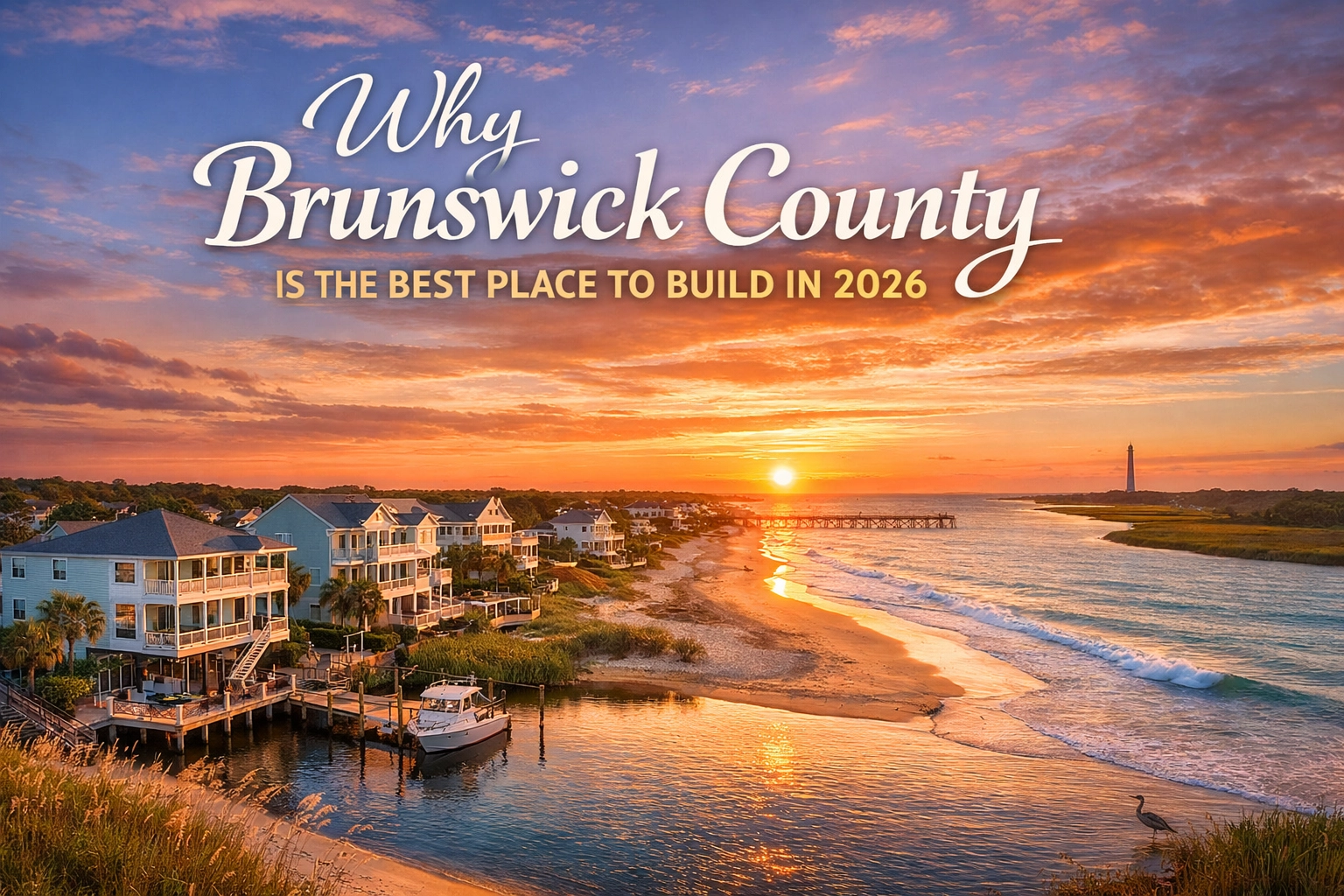 Why Brunswick County is the Best Place to Build in 2026