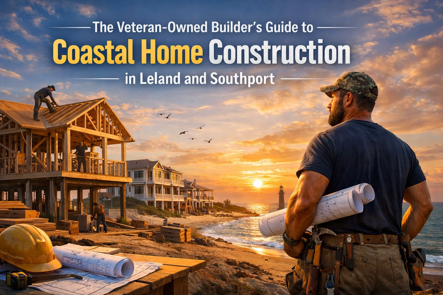 The Veteran-Owned Builder’s Guide to Coastal Home Construction in Leland and Southport