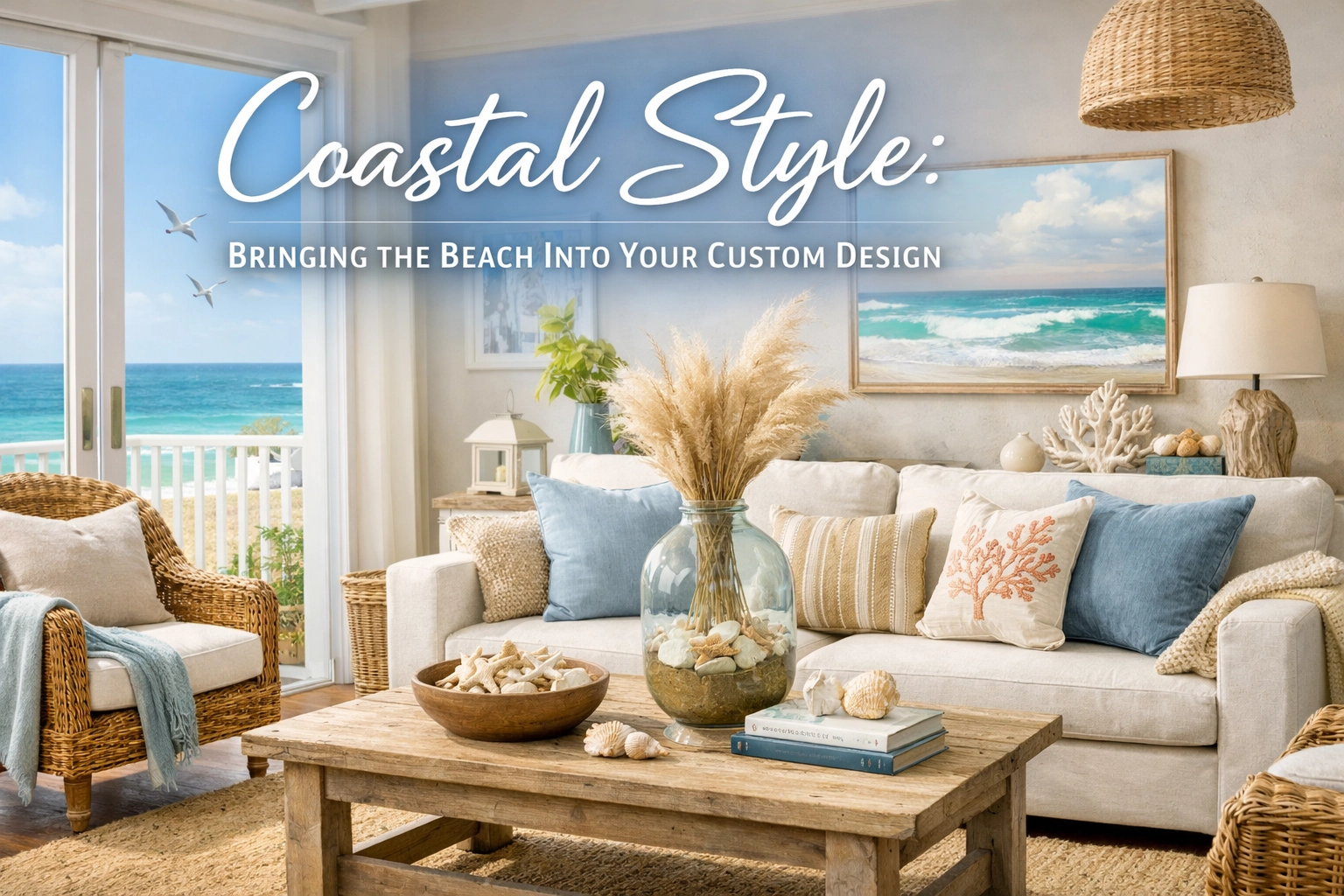Coastal Style: Bringing the Beach Into Your Custom Design