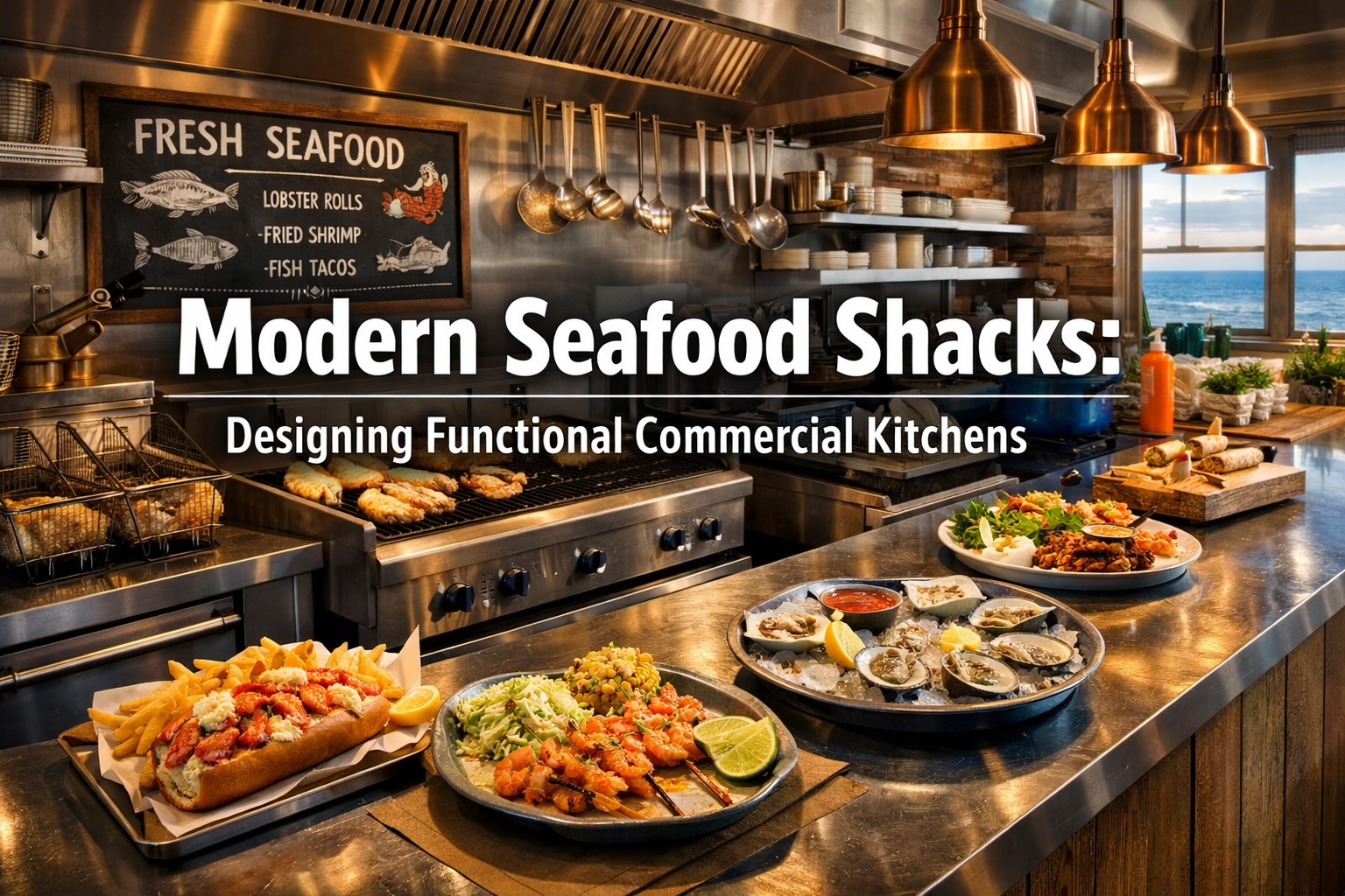 Modern Seafood Shacks: Designing Functional Commercial Kitchens