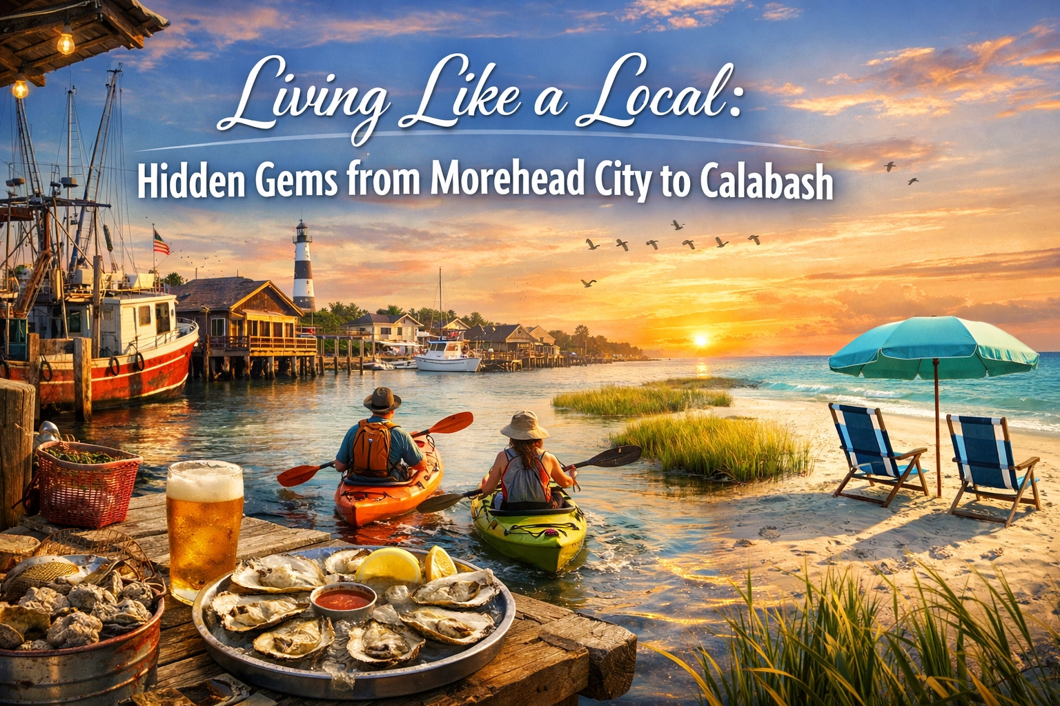 Living Like a Local: Hidden Gems from Morehead City to Calabash