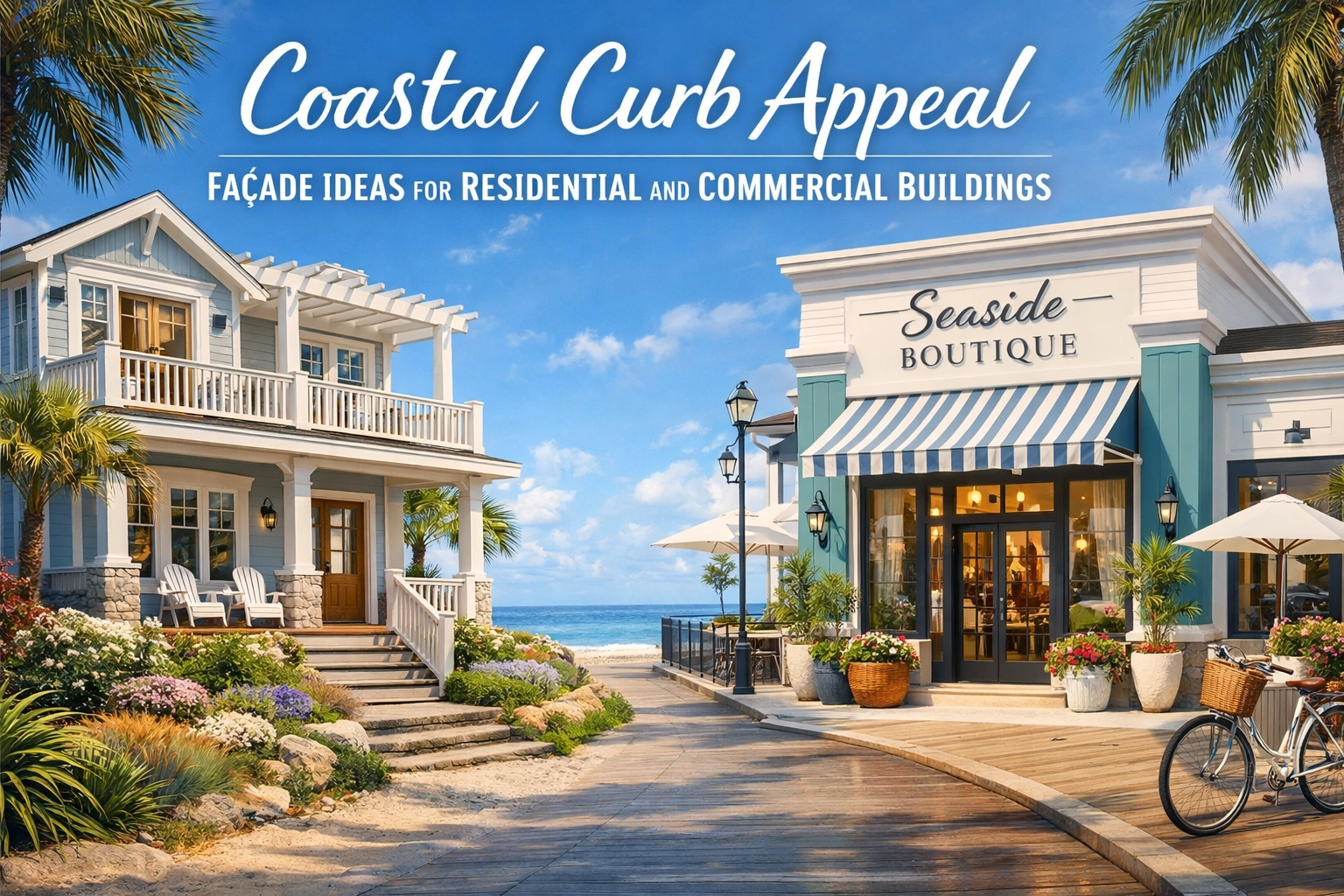 Coastal Curb Appeal: Façade Ideas for Residential and Commercial Buildings