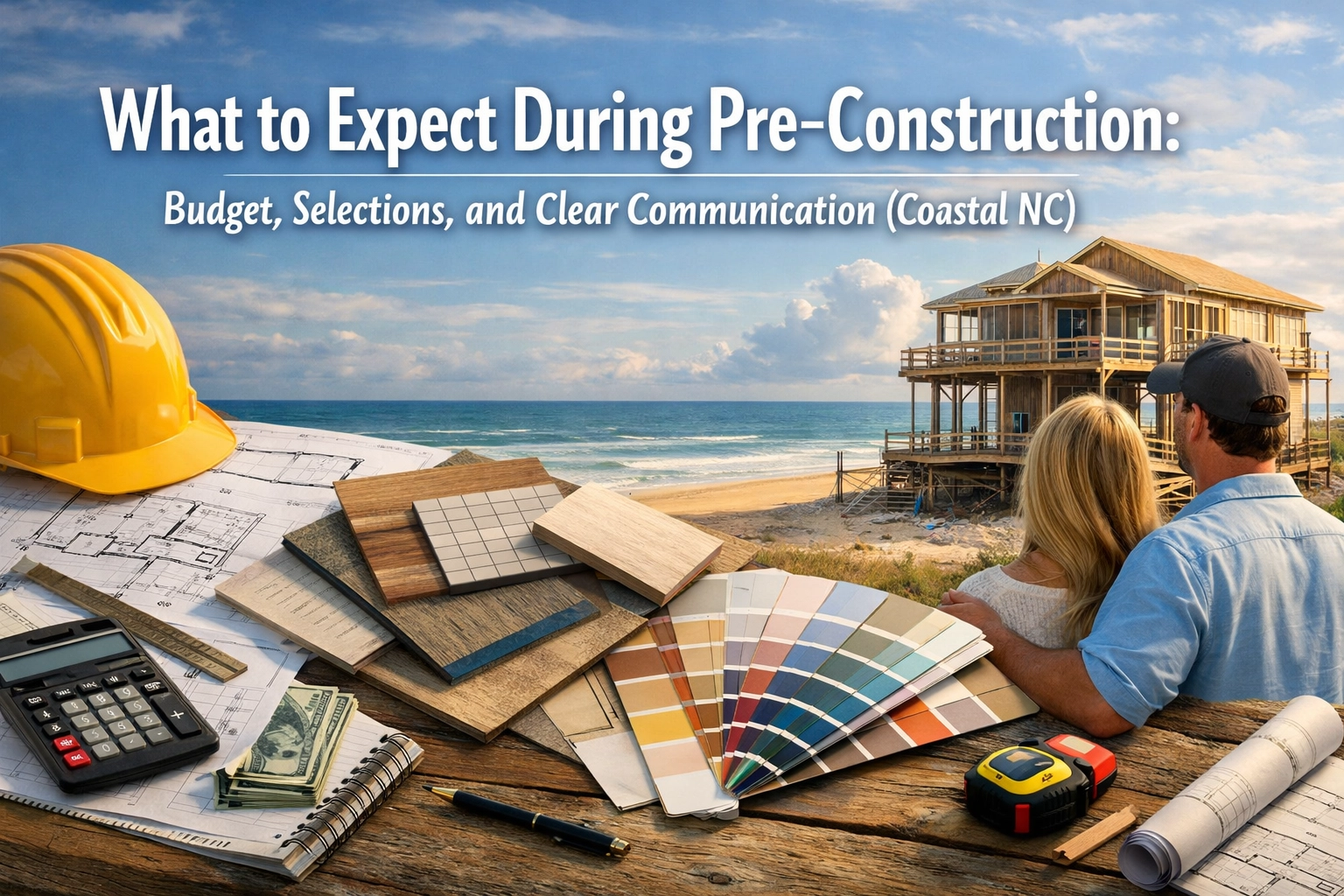 What to Expect During Pre-Construction: Budget, Selections, and Clear Communication (Coastal NC)