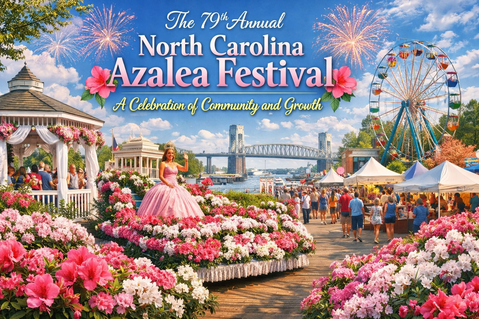 The 78th Annual North Carolina Azalea Festival: A Celebration of Community and Growth