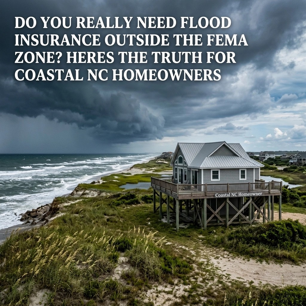 Do You Really Need Flood Insurance Outside the FEMA Zone? Here’s the Truth for Coastal NC Homeowners