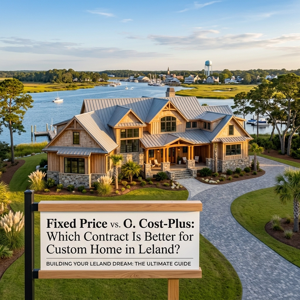Fixed Price vs. Cost-Plus: Which Contract Is Better for Your Custom Home in Leland?